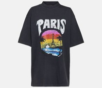 T-Shirt Paris Tropical aus Baumwoll-Jersey