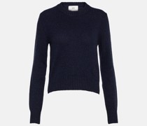 Ami Paris Pullover Ami de Cour aus Kaschmirgemisch