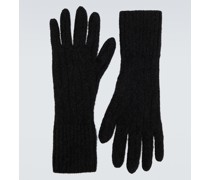 Handschuhe aus einem Alpakawollgemisch