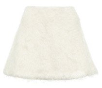 Minirock aus Faux Fur