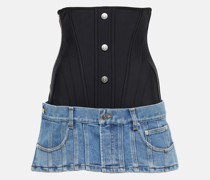 Jeansrock Corset