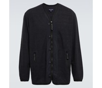 Comme des Garcons Homme Pullover mit Reissverschluss aus Baumwolle