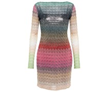 Missoni Minikleid aus Haekelstrick