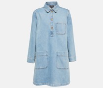 A.P.C. Hemdblusenkleid Aurelia aus Denim