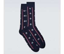Thom Browne Socken aus einem Baumwollgemisch