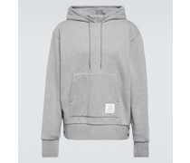 Thom Browne Hoodie aus Baumwollstrick