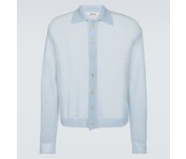 Auralee Cardigan aus einem Mohairgemisch