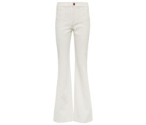See By Chloe Verzierte High-Rise Flared Jeans