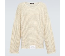 Dolce&Gabbana Pullover Re-Edition aus Baumwolle und Leinen