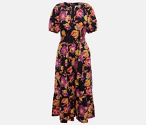 Diane von Furstenberg Midikleid Lindy aus Baumwolle