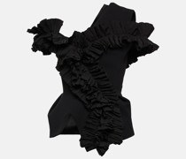Maticevski Top Dark Rose