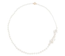 Sophie Bille Brahe Halskette Peggy Fontaine aus Suesswasserperlen mit 14kt Gelbgold