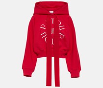 Patou Hoodie Medallion aus Baumwoll-Jersey