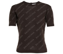 Balenciaga T-Shirt aus Baumwoll-Jersey
