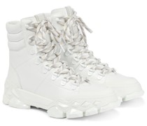 Jimmy Choo Schnuerstiefel Diamond x Hike aus Veloursleder