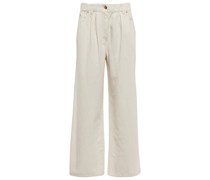 Brunello Cucinelli Jeans aus Baumwolle und Leinen