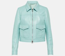 Lederjacke