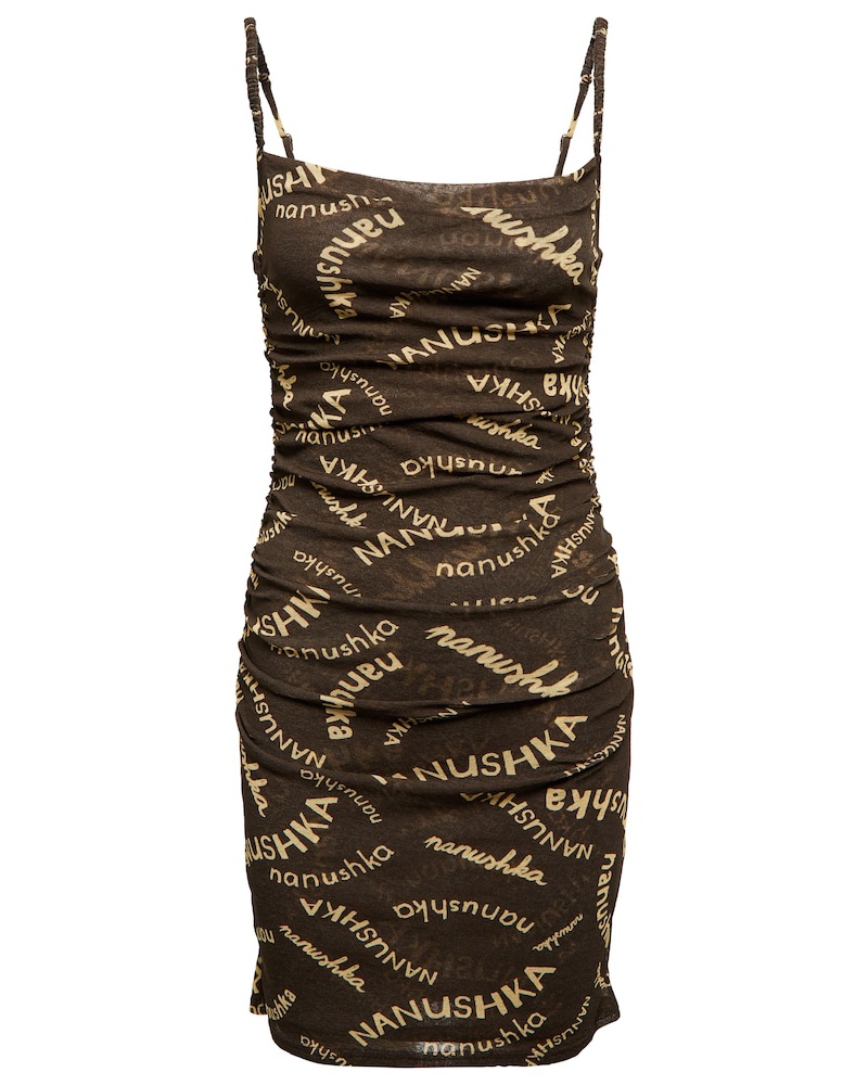 Nanushka Damen Nanushka Minikleid Adie