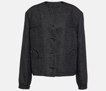 Blaze Milano Jacke Gliss Bolero aus einem Wollgemisch