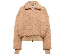 Stella McCartney Bomberjacke aus einem Wollgemisch