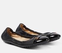 Ballerinas Bubble aus Leder