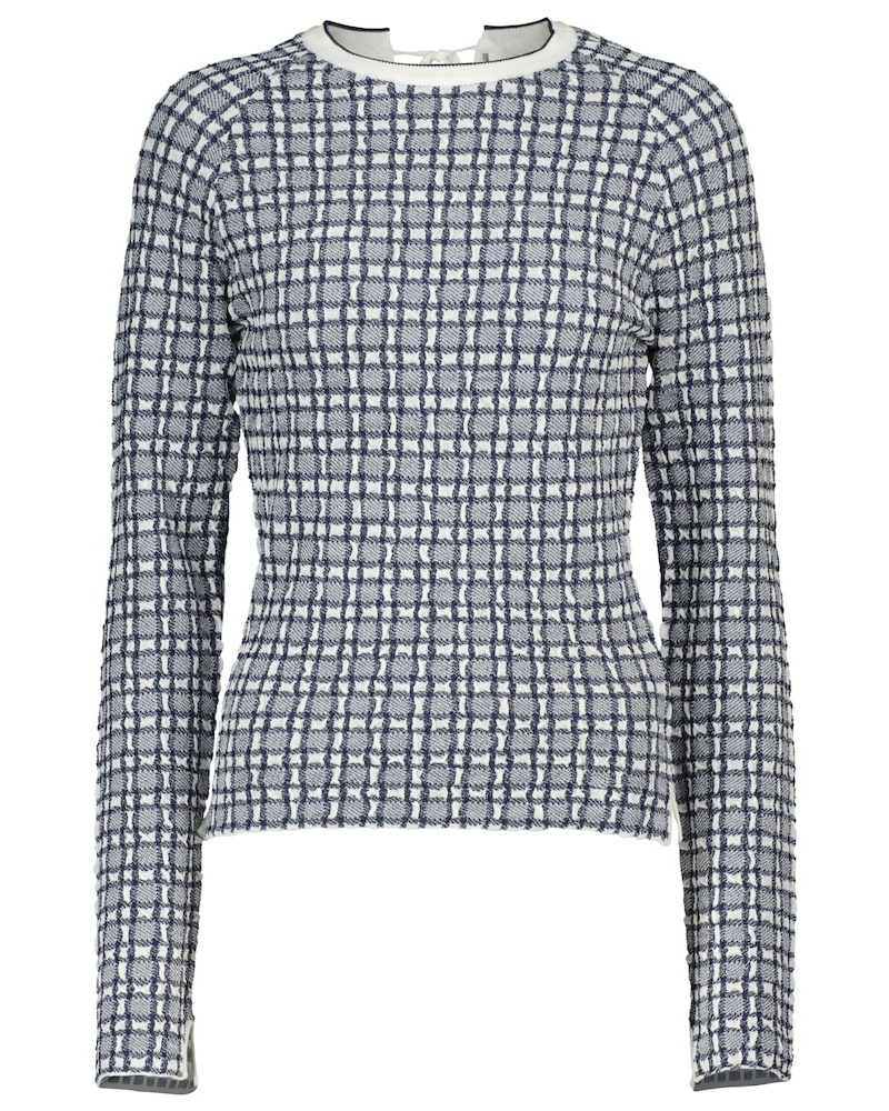 Victoria Beckham Damen Victoria Victoria Beckham Karierter Pullover