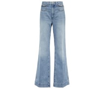 High-Rise Jeans 70s mit weitem Bein