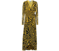 Ganni Bedrucktes Wickelkleid