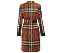 Burberry Hemdblusenkleid aus Wolle