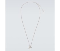 Saint Laurent Halskette Rose aus Messing