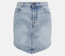 Verzierter Jeansrock