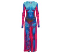 X Jean Paul Gaultier Maxikleid Body Morph