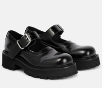 Loafers aus Leder