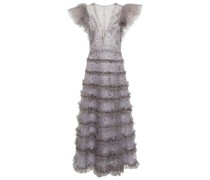 Costarellos Verziertes Midikleid