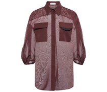 Brunello Cucinelli Hemd aus Baumwollpopeline