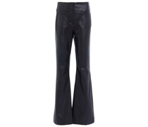 Dorothee Schumacher Hose Sleek Comfort aus Lederimitat
