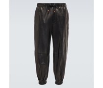 Gucci Hose aus Leder
