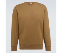 C.P. Company Besticktes Sweatshirt aus Baumwolle