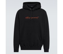 Undercover Hoodie aus Baumwoll-Jersey