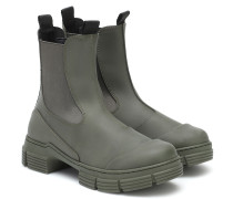 Ganni Ankle Boots aus Gummi