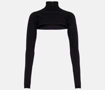 X Kim Cropped-Pullover