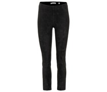 Vince Hose aus Veloursleder
