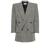 Saint Laurent Blazer aus einem Wollgemisch