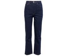 High-Rise Straight Jeans 70s Stove Pipe
