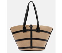 Altuzarra Tote Park Place Large aus Veloursleder