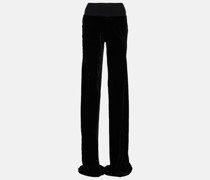Rick Owens Weite Hose aus Samt