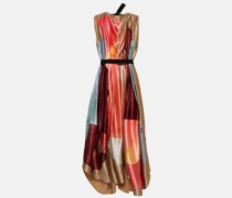 Roksanda Maxikleid Aldona aus Seidensatin