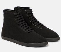 High-Top Sneakers aus Canvas