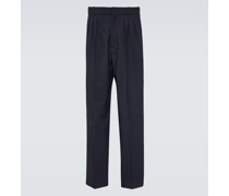 Kenzo Gerade Hose aus Schurwolle