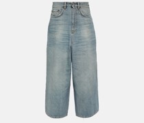 Low-Rise Wide-Leg Jeans